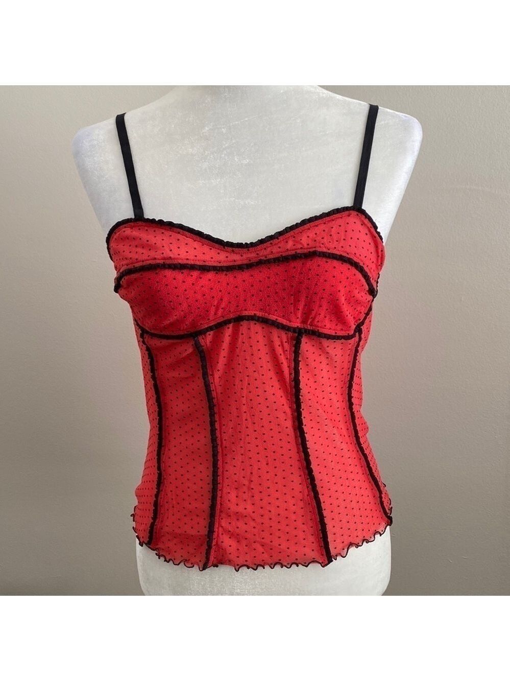 Vintage Y2K Victoria’s secret mesh cami